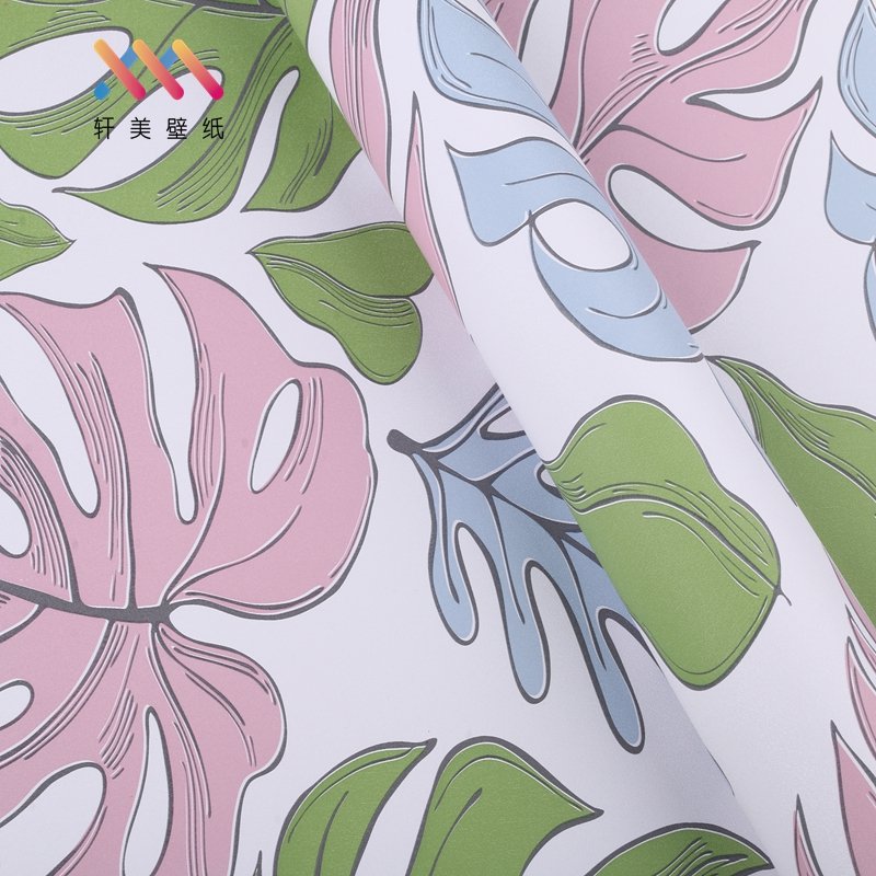 Home Wall Decors Wallpaper Sitting Room Bedroom Bathroom Wallpaper Natural Floral Wallpaper Peel and stick