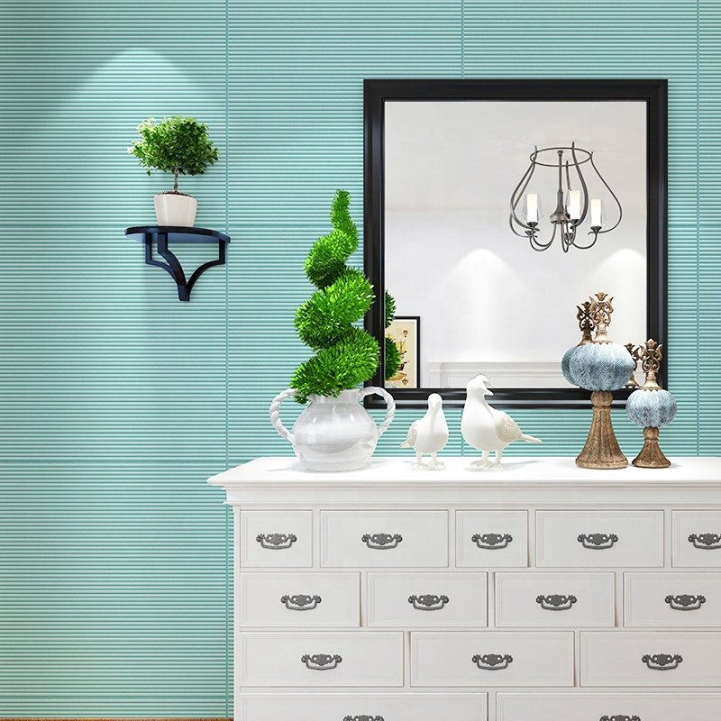 Durable 3d XPE foam wallpaper bamboo curtain design self-adhesive soft roll pe foam wall panels sticker for home decor
