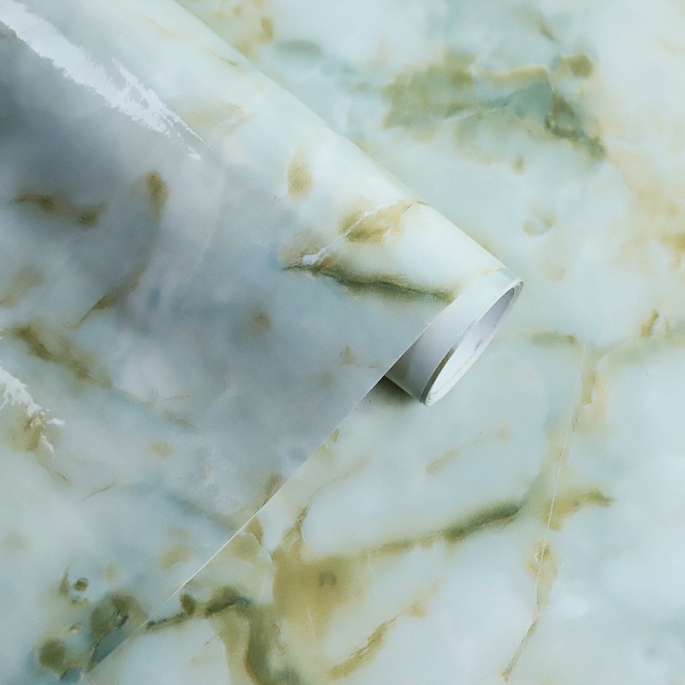 Vivid marble self adhesive vinyl wallpaper for home decoration