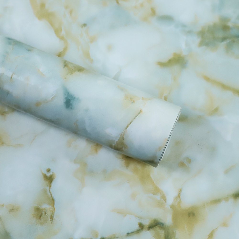 Vivid marble self adhesive vinyl wallpaper for home decoration
