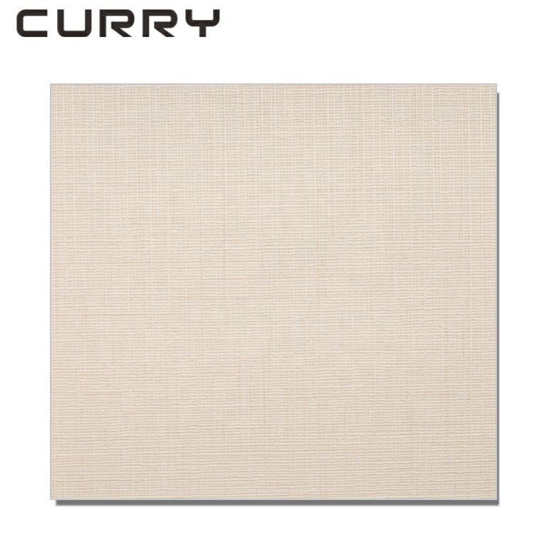 Simple modern plain light yellow Woven Fabric pattern PVC wallpaper rolls for Living Room Hotel