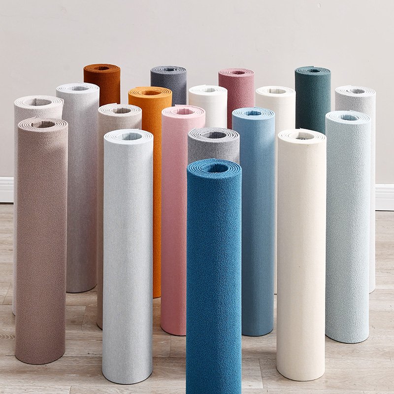 Non Woven Rolls Textile Wallcovering Fabric Backed Wallpaper