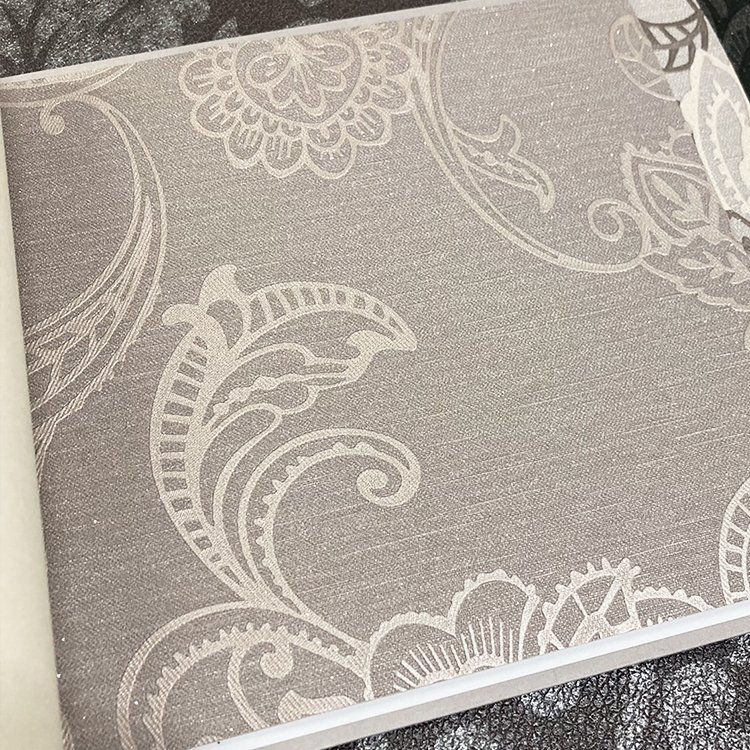 Flower Wallpaper Rolls romantic European style pvc interior