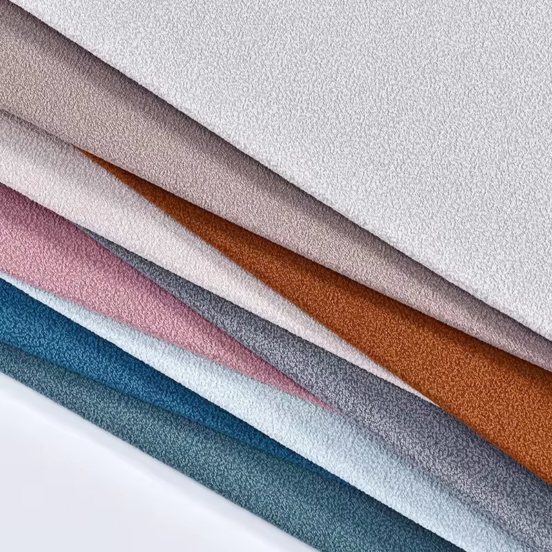 Modern Design Peel and Stick Fabric Non-Woven Wallpaper Thick Texture Waterproof Soundproof and Anti-Static for Apartment Use
