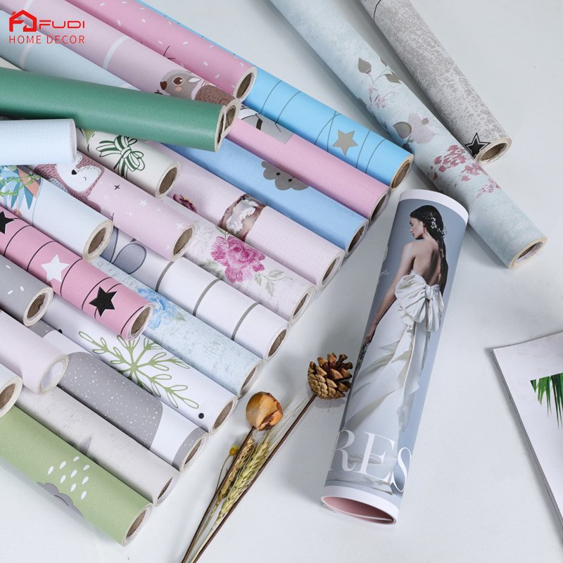 FuDi 5301 Home 3D Kids Princess Cartoon Character Wallpapers For Bedroom
