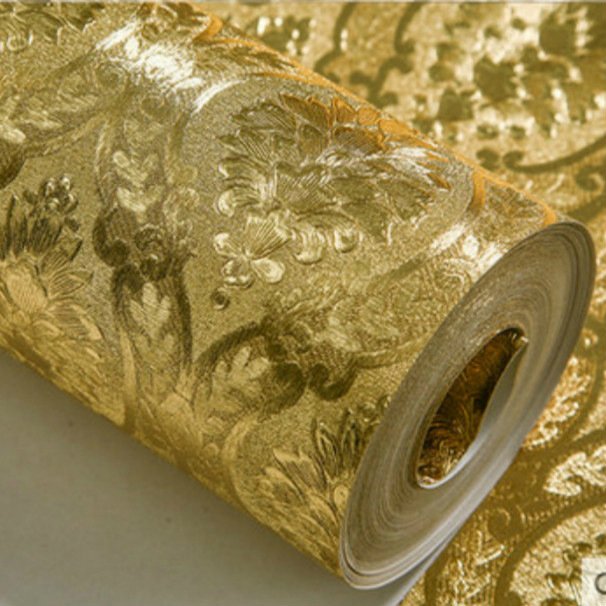 Modern 3D Luxury Non-woven Wallpaper Living Room Tv Background Wallpaper 3D Three-Dimensional Relief Wallpaper