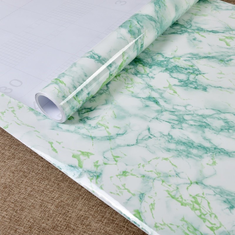 Marble Patten Wallpaper Sticker Self Adhesive Wallpaper For Kitchen Wear resistant And High Temperature Resistant