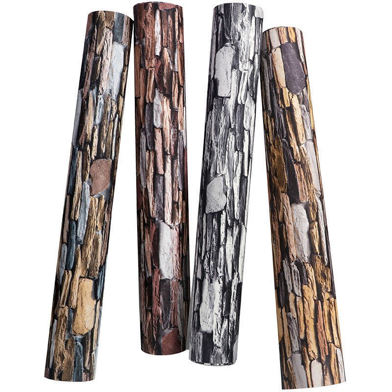 Home decoration 3D Wallpaper PVC wall paper rolls brick Wallpaper