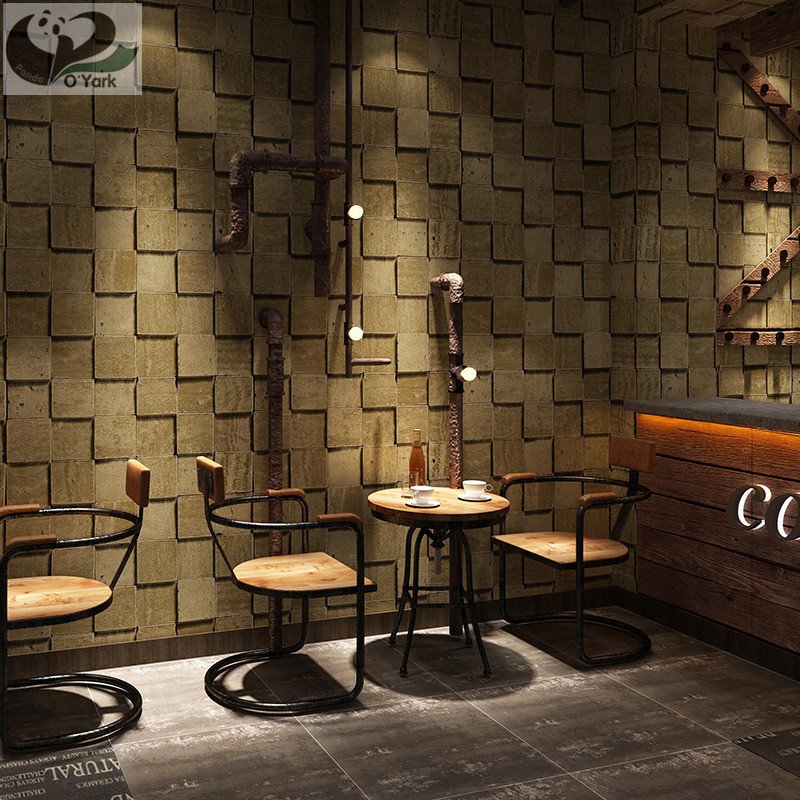 Home decoration 3D Wallpaper PVC wall paper rolls brick Wallpaper