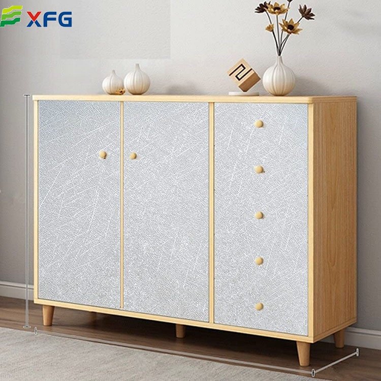 Pink white pvc 3d luxury modern wall sticker silk texture wallpaper rolls for bedroom living room deco waterproof film