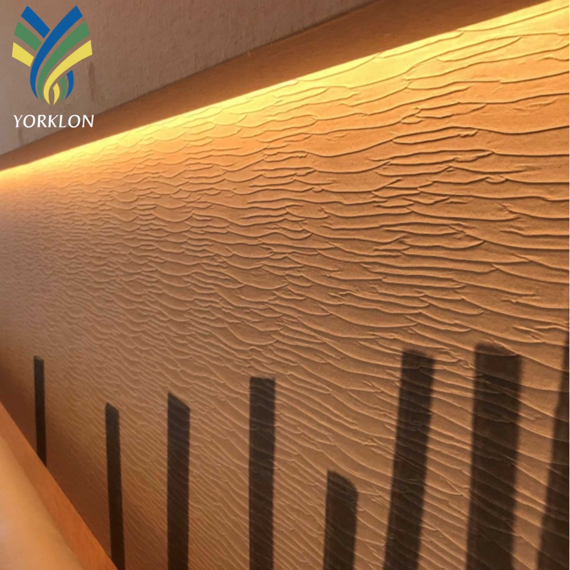 KF11 Modern Water Embossing Wallpaper Bedroom Textured Interior Designs PVC Wall paper Hotel Vinyl Contract Wallcovering