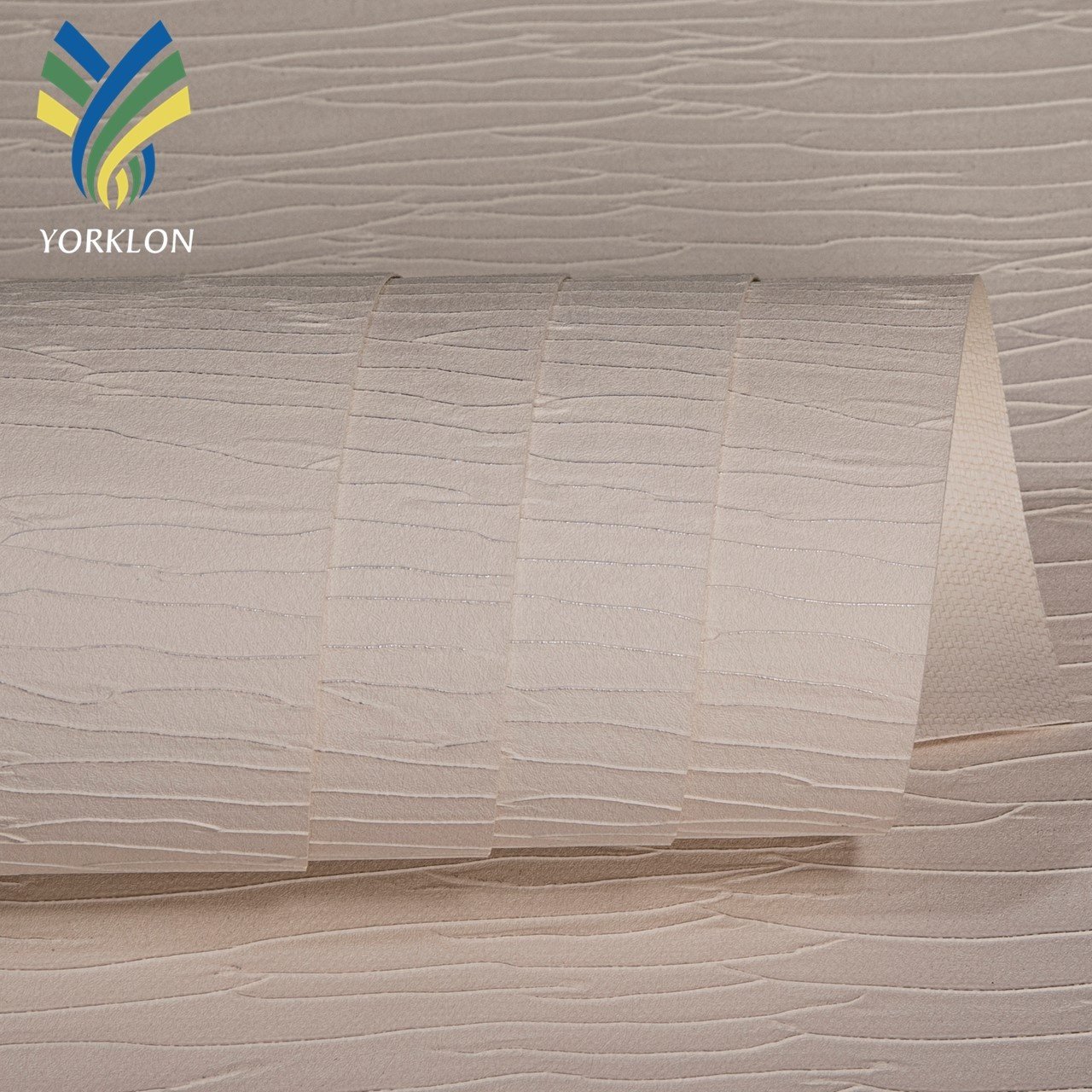 KF11 Modern Water Embossing Wallpaper Bedroom Textured Interior Designs PVC Wall paper Hotel Vinyl Contract Wallcovering
