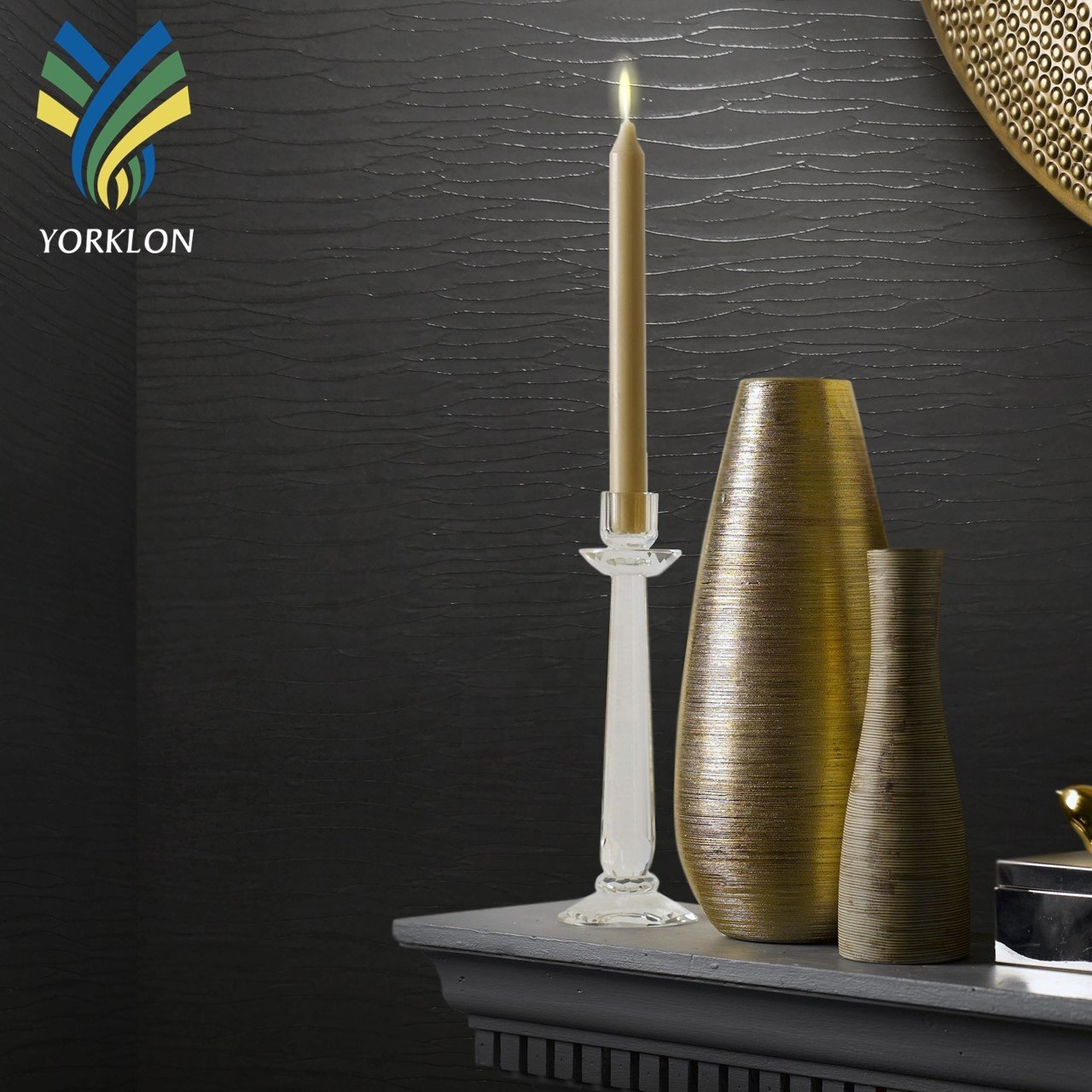 KF11 Modern Water Embossing Wallpaper Bedroom Textured Interior Designs PVC Wall paper Hotel Vinyl Contract Wallcovering