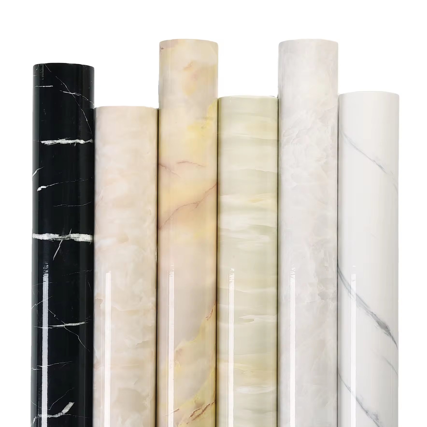 peel &stick marble wallpaper roll replacement pattern decor wall adhesive paper wallpaper for home