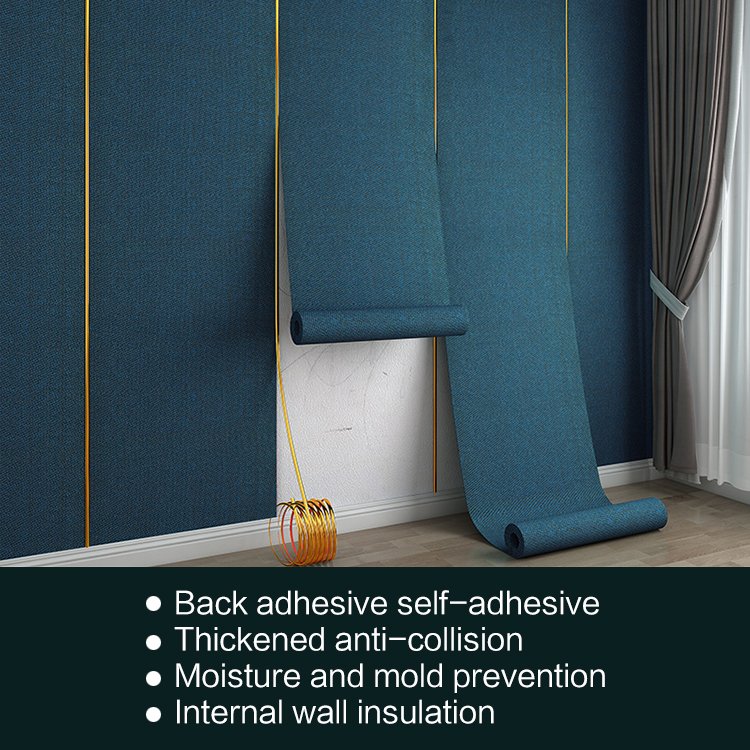 3d pvc foam wallpaper roll self-adhesive wallpaper SXP wall decoration fabric wallpaper for bedroom