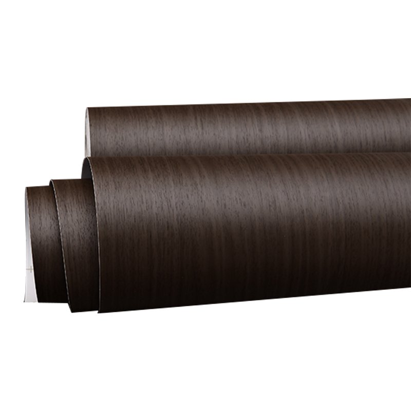 3D Imitate Wood Grain Wall Sticker Peel And Stick Brown Wood Wallpaper Wooden Wall Paper