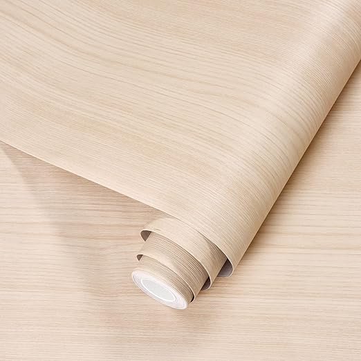 Factory Wood Sticker Vinyl Kitchen Cabinet Bedroom Furniture Renovation Waterproof Decor Self Adhesive Wallpaper