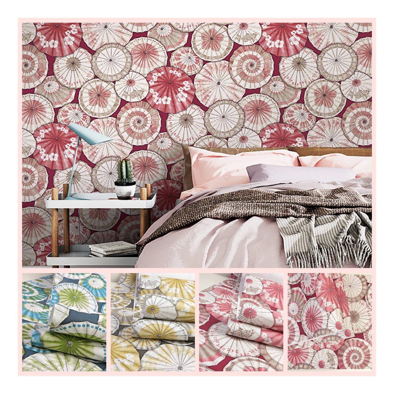 Natural designs Wallpaper Home Decoration TV Background PVC 3D wallpaper rolls