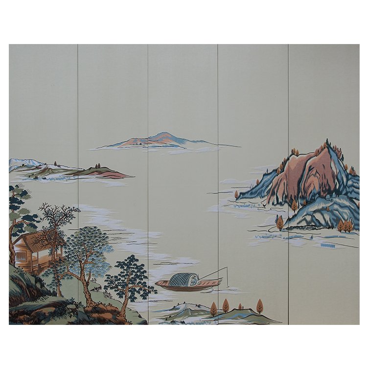 Hot sale 3d wallpaper Ancient style painting design wallpaper roll Waterproof wallpaper