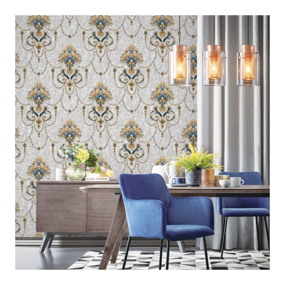High quality 3D wallpaper for home, vinyl material Italy luxury wallpaper home decoration wallpapers