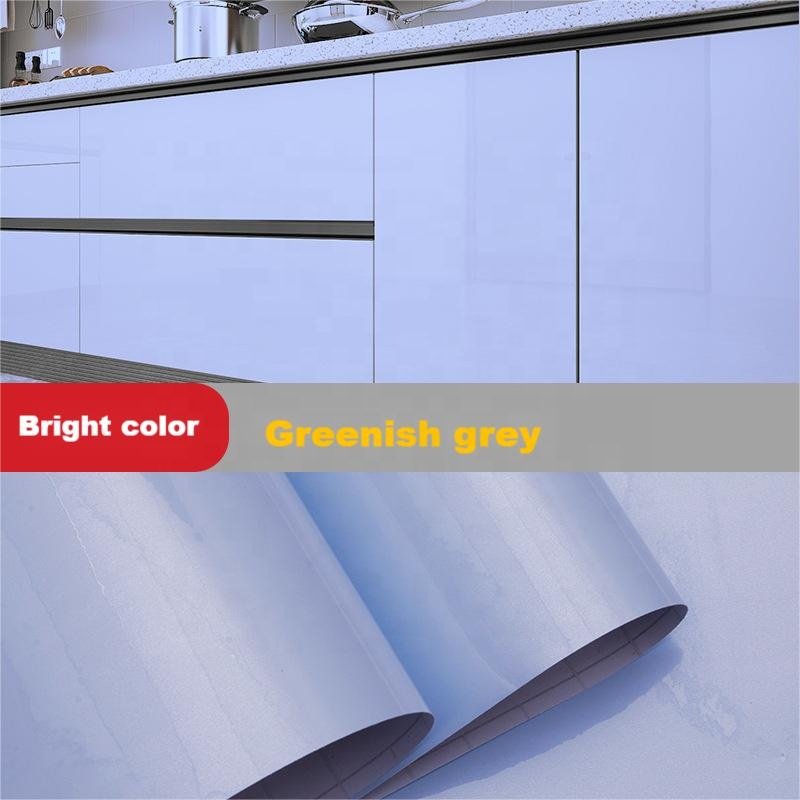 High quality waterproof and moisture-proof solid color self-adhesive wallpaper Wall decoration solid color background wallpaper