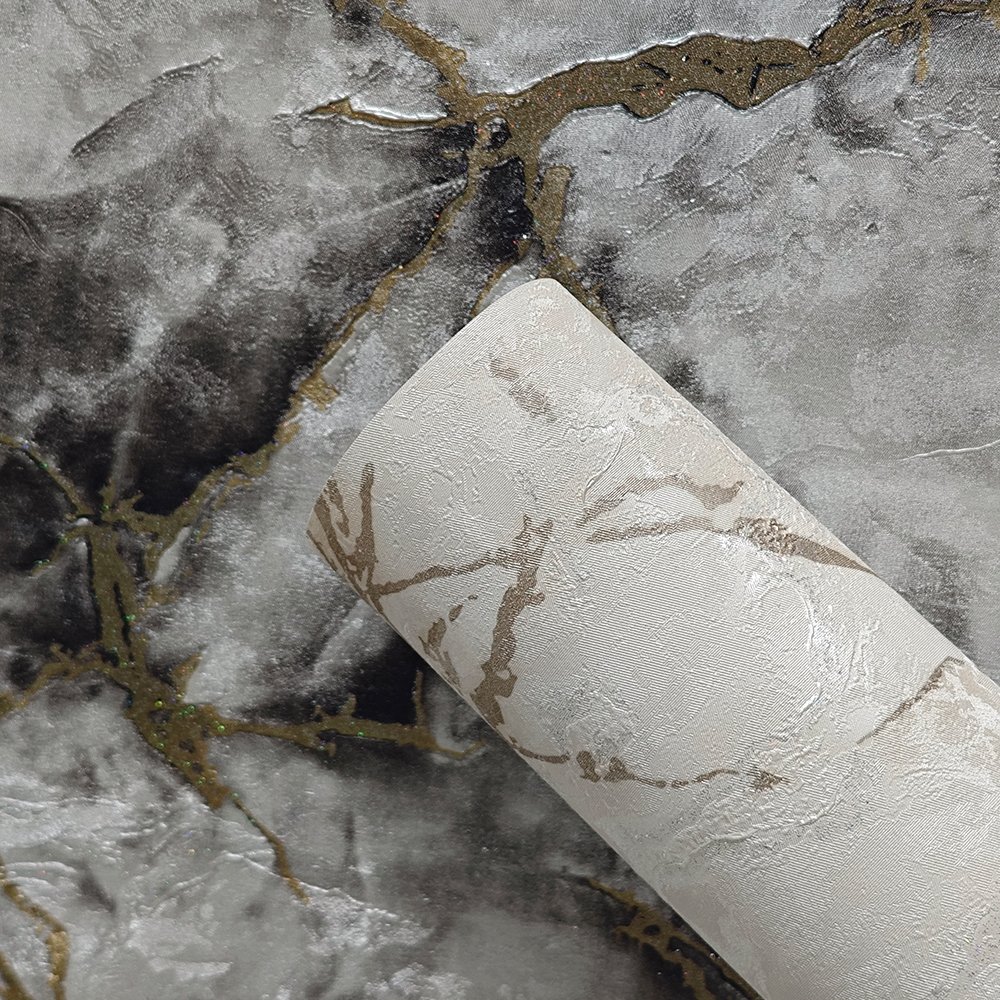 3d Stone marble Waterproof Artificial art Brick PVC Self-Adhesive Peel and stick marble stone wall panel sheet wallpaper