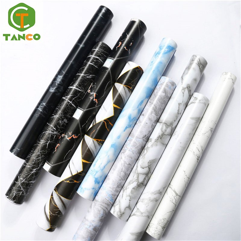 Marble-type self-adhesive wallpaper marble pattern water proof wall paper