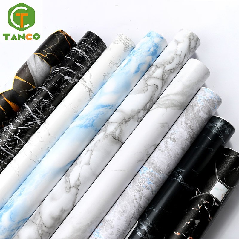 Marble-type self-adhesive wallpaper marble pattern water proof wall paper