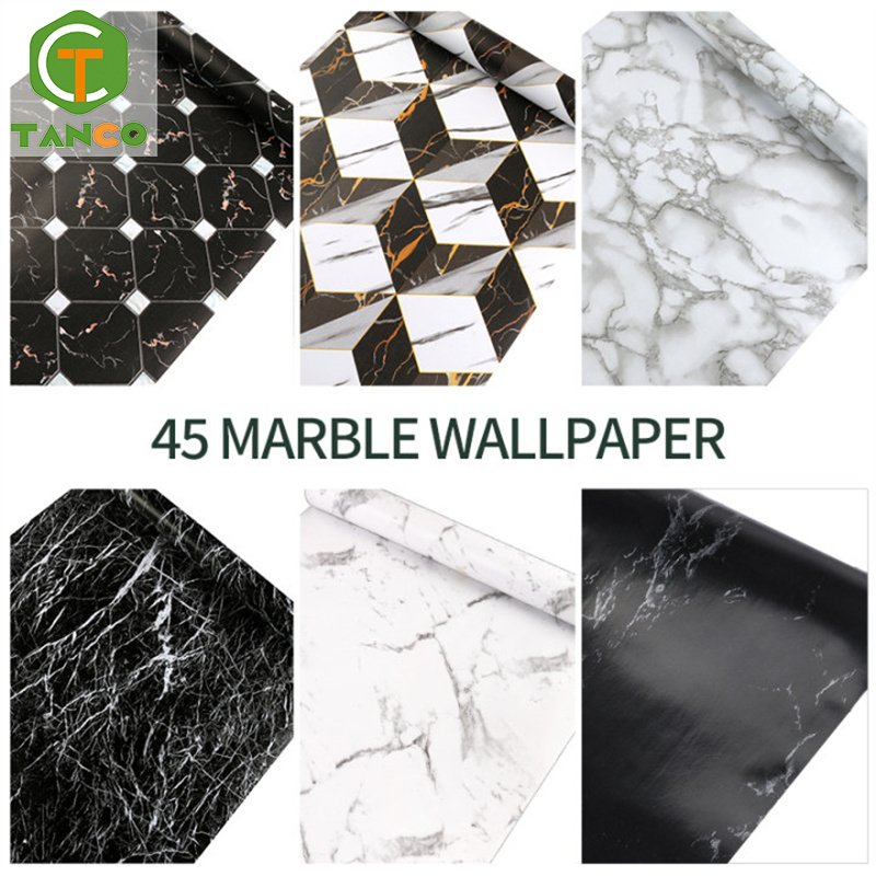 Marble-type self-adhesive wallpaper marble pattern water proof wall paper