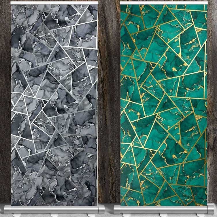 Modern minimalist luxury style 3D geometric PVC wallpaper bedroom living room home hotel decoration