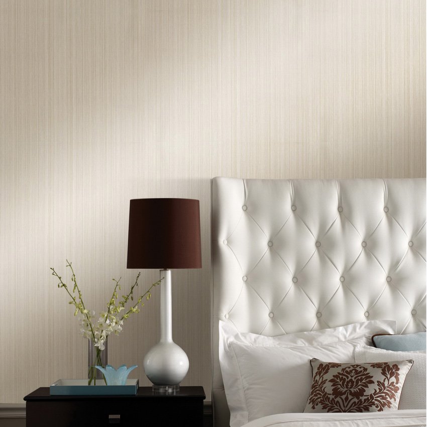 Modern Fire-retardant Fabric backed Commercial Wallpaper Wallcovering for Project