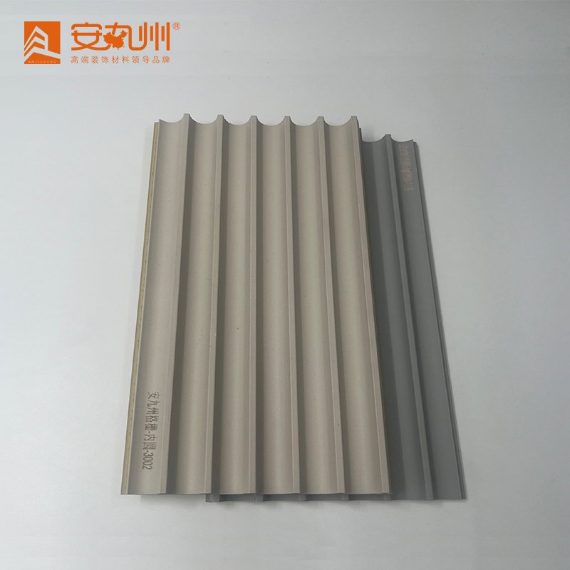 Silent, flame-retardant, and fire-resistant inner arc grille wall panels