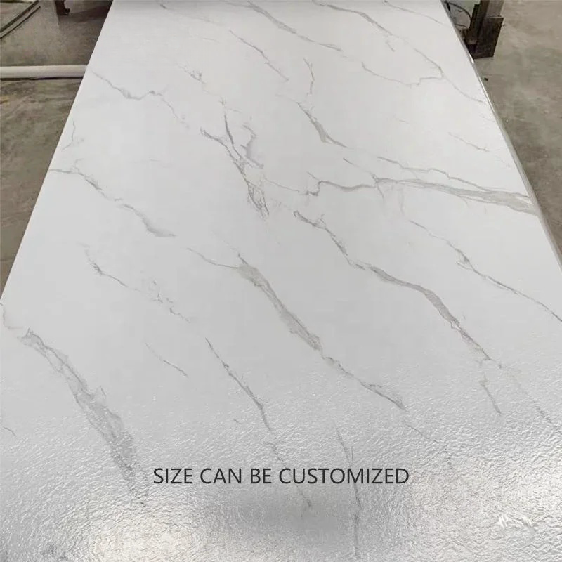 Decorative materials for replacing marble on kitchen walls in sanitary homes