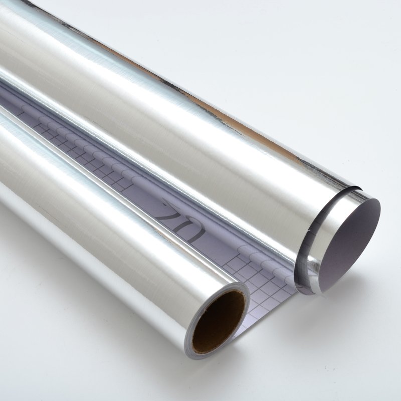 Light Self Adhesive Film Decorative Film Wallpaper Metallic Silver Luxury for Office PVC Waterproof Graphic Design Modern Boya
