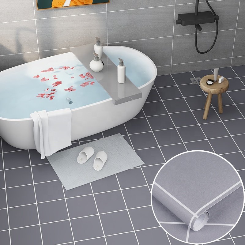 3d wallpaper flooring sticker bathroom decoration wallpaper adhesive wallpaper for floor