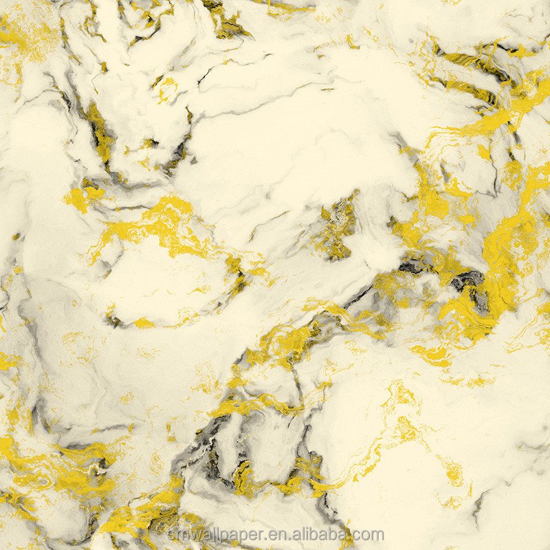Hot Selling 3d modern design wallpaper marble shiny wallpaper