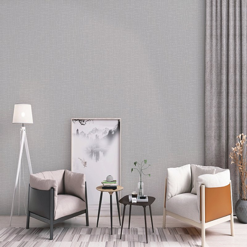 Factory Price Wallpaper Modern Simple Solid Color Wallpaper Roll Beautiful Bedroom Plain Pattern Wall Paper Roll