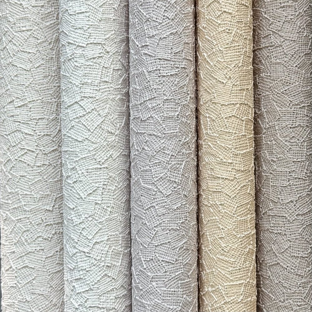 Luxury Wall Paper Rolls Interior Hotel Room Pvc new decorative Fireproof High quality Fabric Backed Vinyl Wallcovering