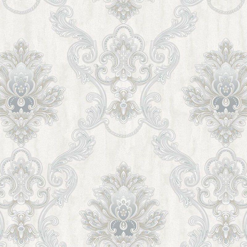 European Pastoral 3D Relief Wallpaper Bedroom Living Room Hotel Warm Luxury Background Wallpaper