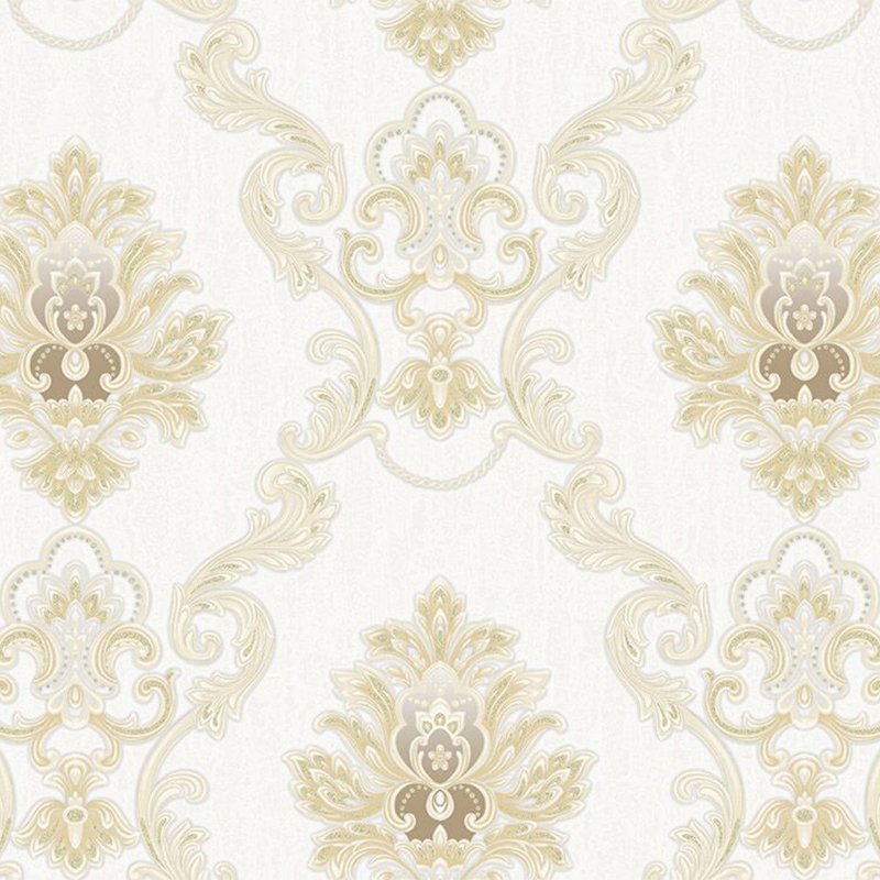 European Pastoral 3D Relief Wallpaper Bedroom Living Room Hotel Warm Luxury Background Wallpaper