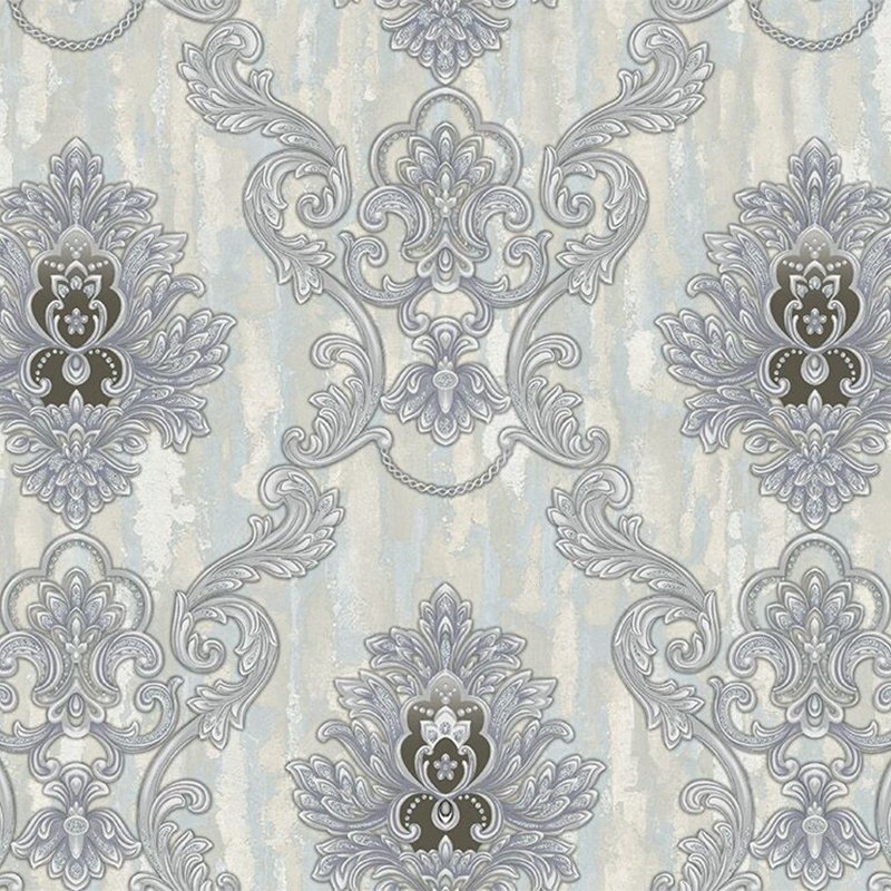 European Pastoral 3D Relief Wallpaper Bedroom Living Room Hotel Warm Luxury Background Wallpaper