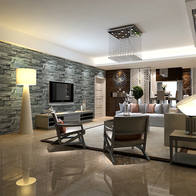 Guangzhou manufacture Eco-friendly self adhesive designs wall paper rolls for house hold