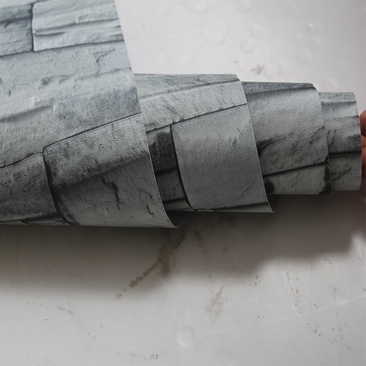 Guangzhou manufacture Eco-friendly self adhesive designs wall paper rolls for house hold