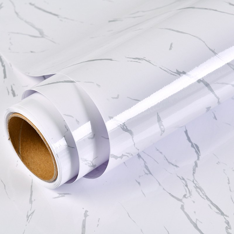 door sticker full cover wallpaper 3d self adhesive fireproof interior wallpaper roll marble gold