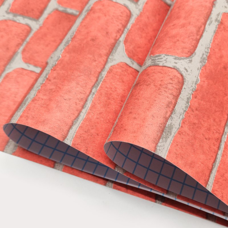 Home Decoration Brick Vinyl 3D Bricks Imitation Wallpapers For Walls Decor