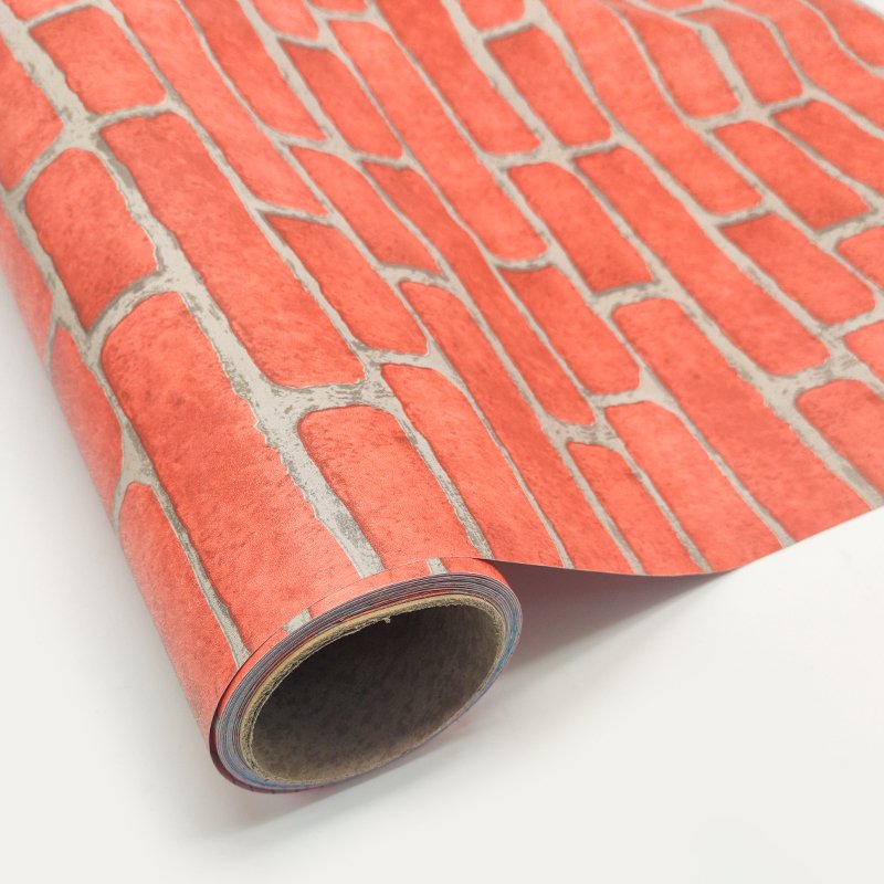 Home Decoration Brick Vinyl 3D Bricks Imitation Wallpapers For Walls Decor