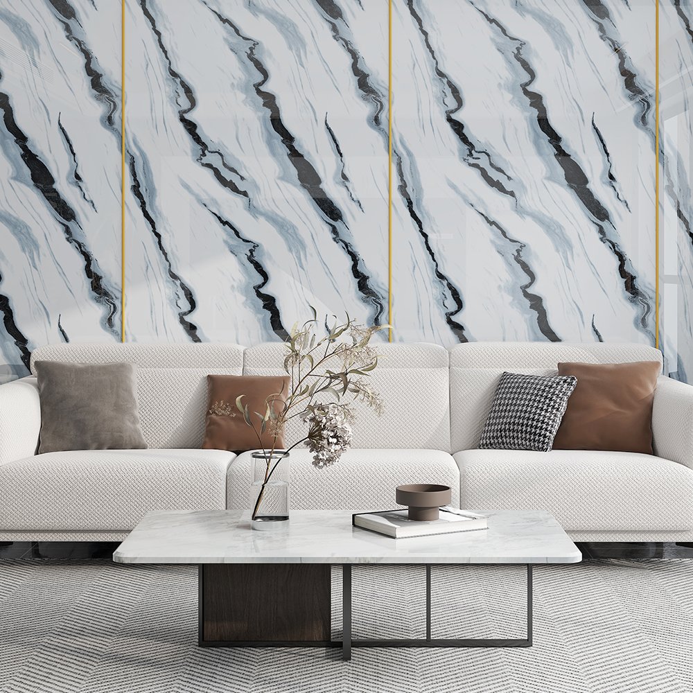 3d foam rock marble abstract wallpaper self-adhesive foam marble wallpaper