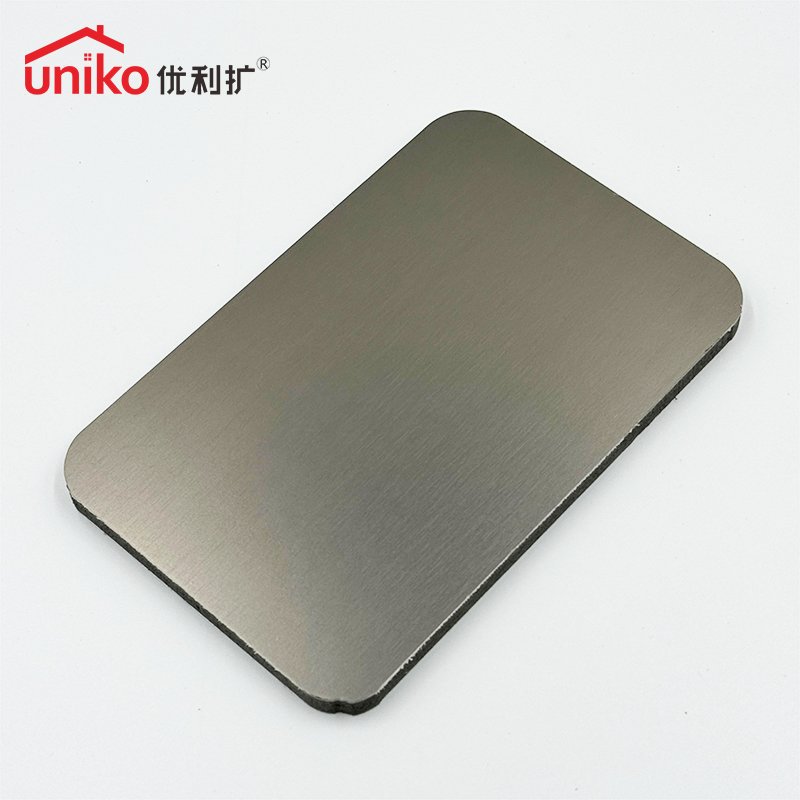 WPC Home Decor Charcoal PVC Wall Panel Light Weight Waterproof Modern Waterproof Cladding Wall Panel Decorative Board 5/8/9/12mm