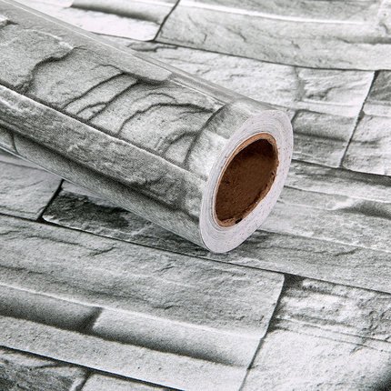 good quality 3d Brick pvc wallpaper self-adhesive Wallpaper peel and stick wallpaper rolls