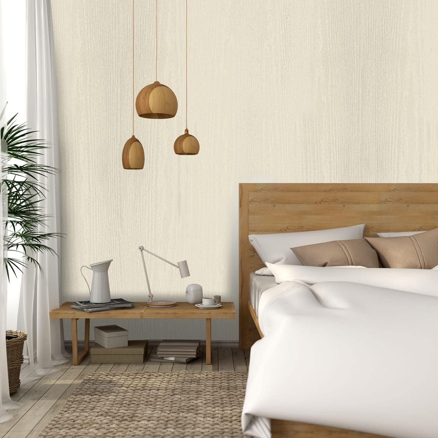 Popular and Modern Wood Grain Contact Paper Peel and Stick Wallpaper Removable PVC Self Adhesive Wood Stickers Wall for Cabinets